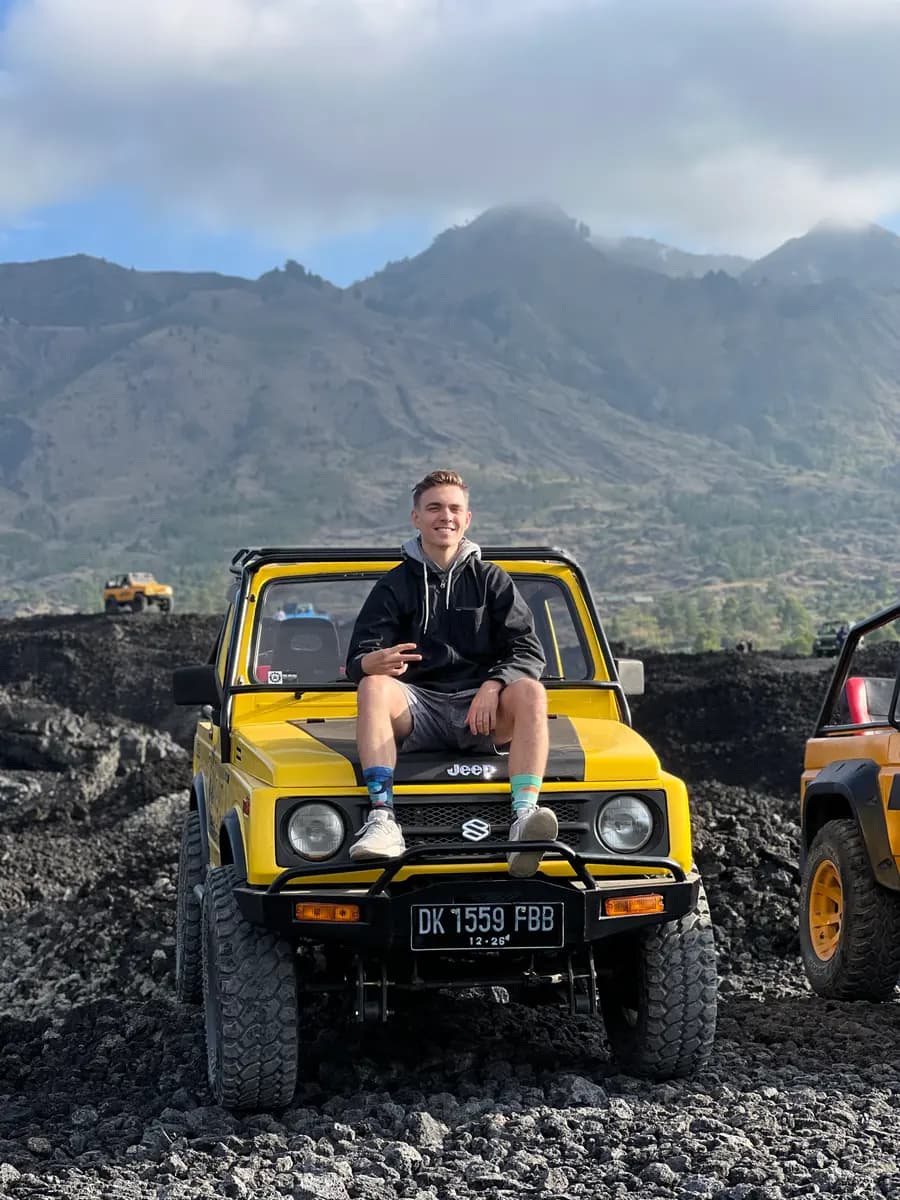 Exploring the black lava fields