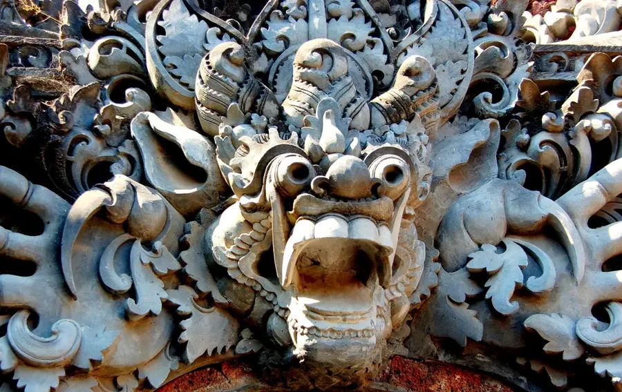 Balinese stone carving