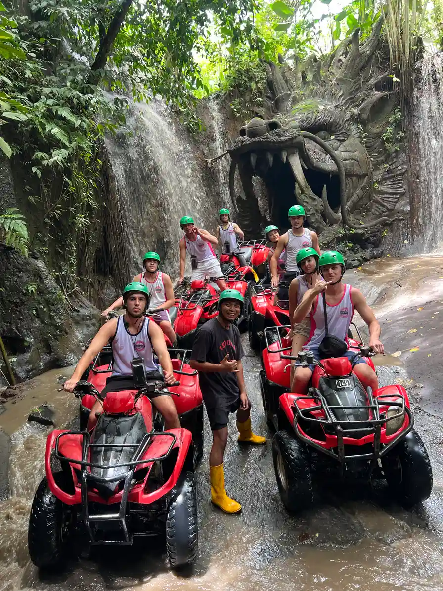 Ubud Waterfall, ATV & Alas Harum Day Trip