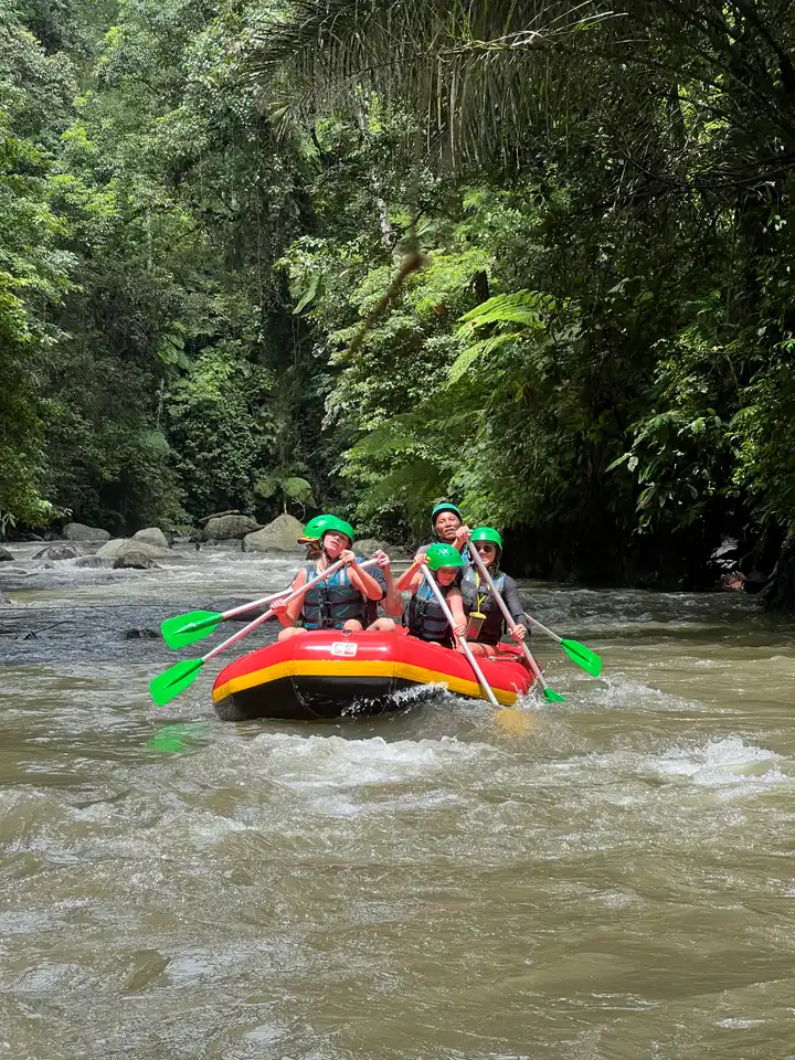 Rafting Without Transport